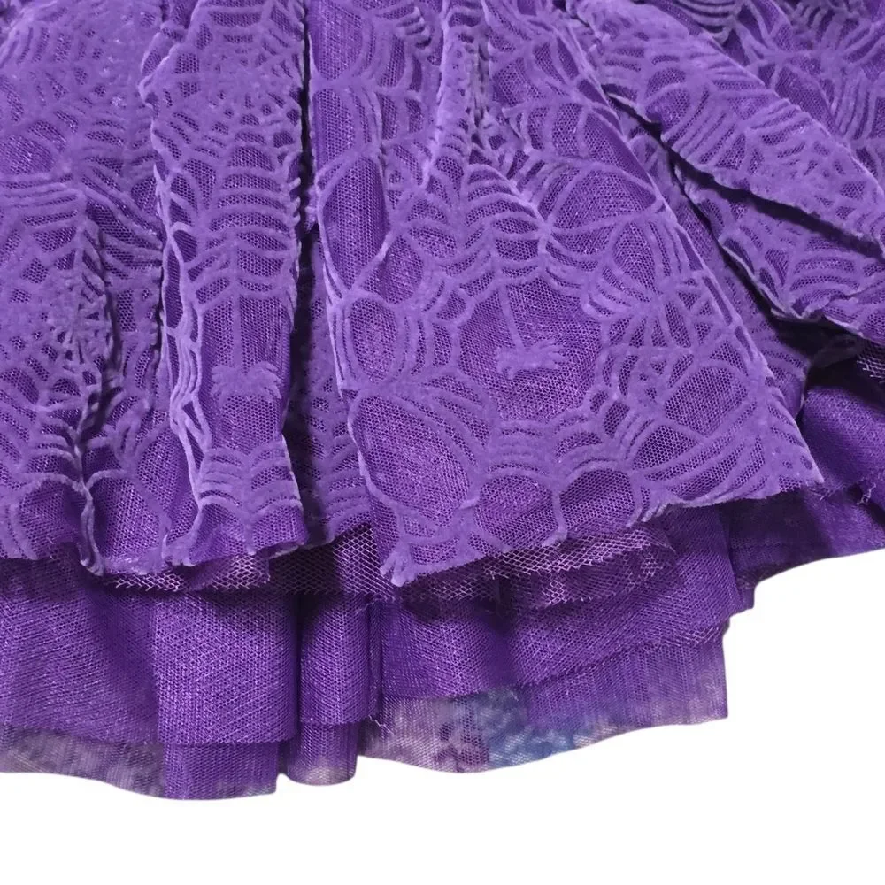Disney Vampirina Purple Layered Tulle Skirt